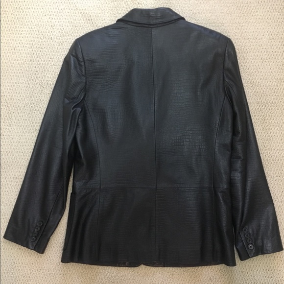 SOLD- Lauren Ralph Lauren Leather Jacket Women’s M - Picture 2 of 12